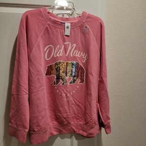 Women's Old Navy sweatshirt 3x NWT